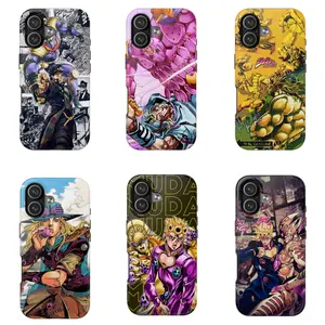 Jojo's Bizarre Adventure Anime Phone Case, JJBA Fan Merch, Phantom Blood, Gift For Anime Manga Lovers, Case For iPhone 16 15 14 13 12 11 and Samsung S25 24 23 22 21