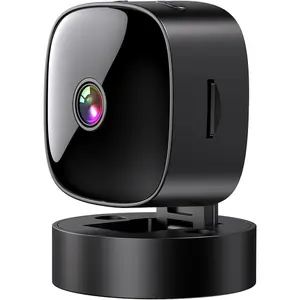 Wireless Smart Home Security WiFi CameraRemote Viewing Via Phone, Mini Monitor with Assistant, 2.4GHz 1080P 360 Security CamerasWifi, with Phone App, Motion Detection, Infrared Night Vision, Pet Dog Baby,Ideal Holiday Gift