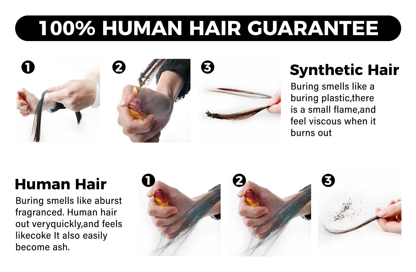 OQ HAIR Deep Wave Bulk Human Hair for Boho Braids 100% Virgin No Weft 3/5 Packs Natural Color