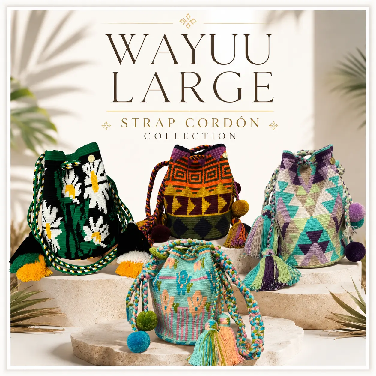 WAYUU LARGE BUCKET BAG COLECTION