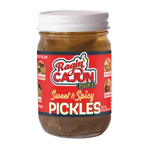 Ragin' Cajun Spicy Sweet Pickle Slices