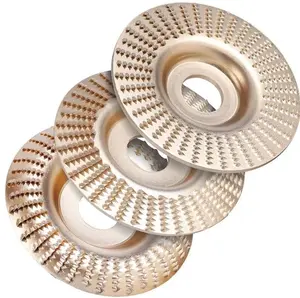 Wood Sanding Disc Angle Grinder Pad 3pcs 4 Inch Wear Resistant Polishing Multipurpose Wood Carving Disc Accessories for Woodworkers