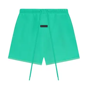 Soft Comfy Mens Short Shorts Mint Leaf New Arrival  Extra Loose Athleisure Workout Everyday Outfit