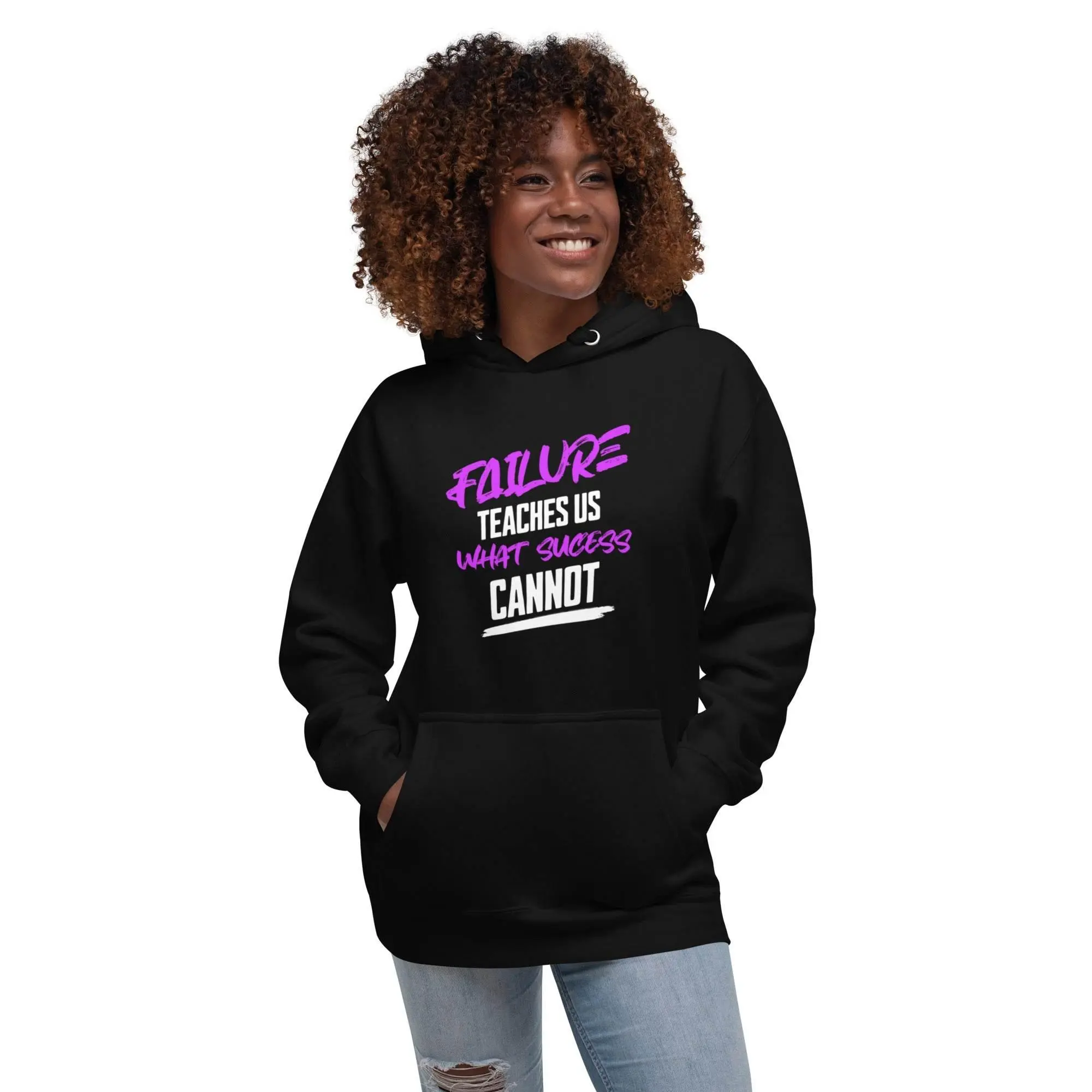 No Failure, No Growth Hoodie – Resilient Premium Fleece