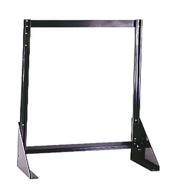 Quantum Storage QFS124 Single-Sided Steel Floor Storage Rack, 8 x 23.62 x 28 in., Racks