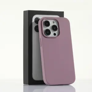 phone case for  iPhone 17 16 15 14 13 12 11Pro Max plus 16e,Large Hole Skin-Feel Liquid Silicone-like Phone Case, TPU Soft iphone 17 pro max phone cases, Shockproof Protective Cover, Colorful Candy Colors,Shockproof Phone Protective