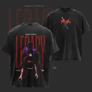 Vintage Maki & Fushiguro Toji - Jujutsu Kaisen Washed Oversized Graphic Tee - Unisex T-shirt - Hoodie, JJK Double Printed T-Shirt, Heavyweight Cotton Unisex Streetwear Top, Gym Pump Cover, Summers Outfits, Gift for Anime Fans