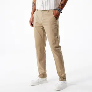 Men's Stretch Chinos - Comfortable Daily Wear with Modern Fit for Everyday Style