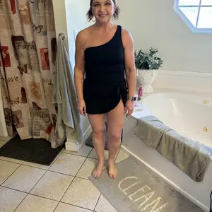 Product Review of Tempt Me Women One Piece Swim Dress One Shoulder Swimsuit with Skirt Tummy Control Swimdress Swimming Bathing Suit from T**y T**e