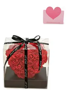 Handmade Heart Gift Box Set, Floral, Perfect for Mother's Day, Valentine's Day, Anniversary, Best Friend Gifts, Customizable Present Ideas