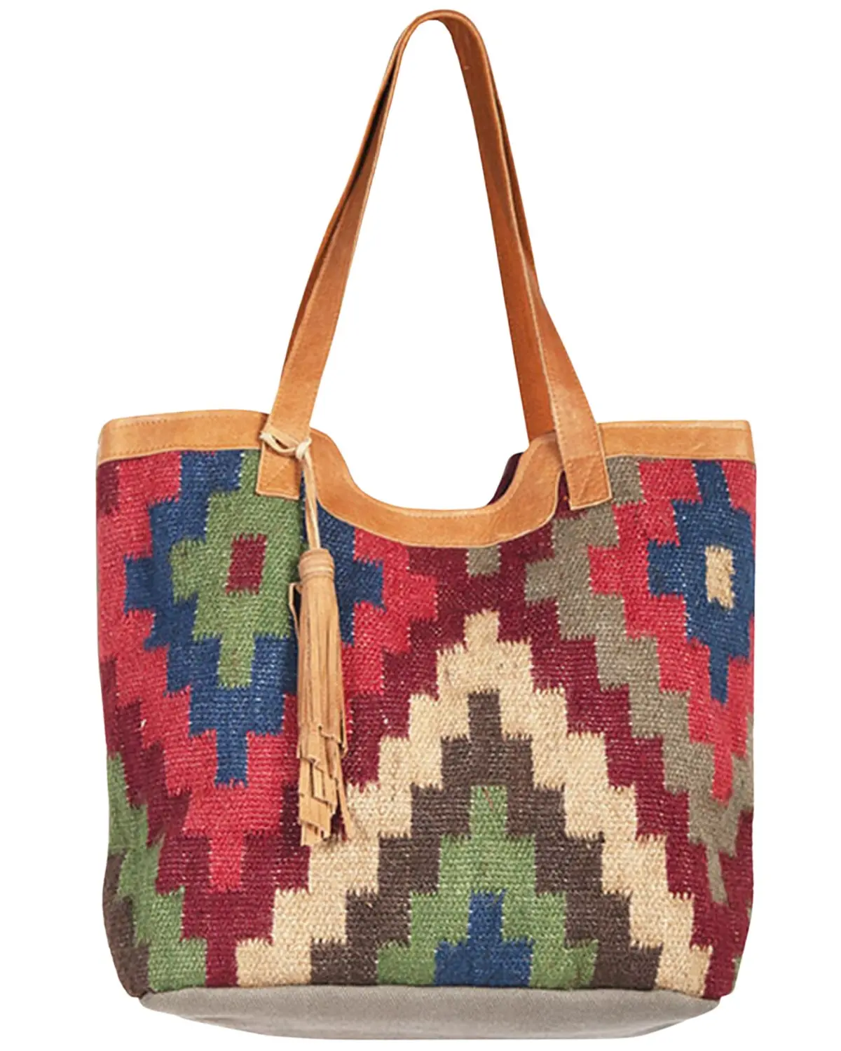 Scully Women's Women'S Southwestern Wool Tote Bag - B312