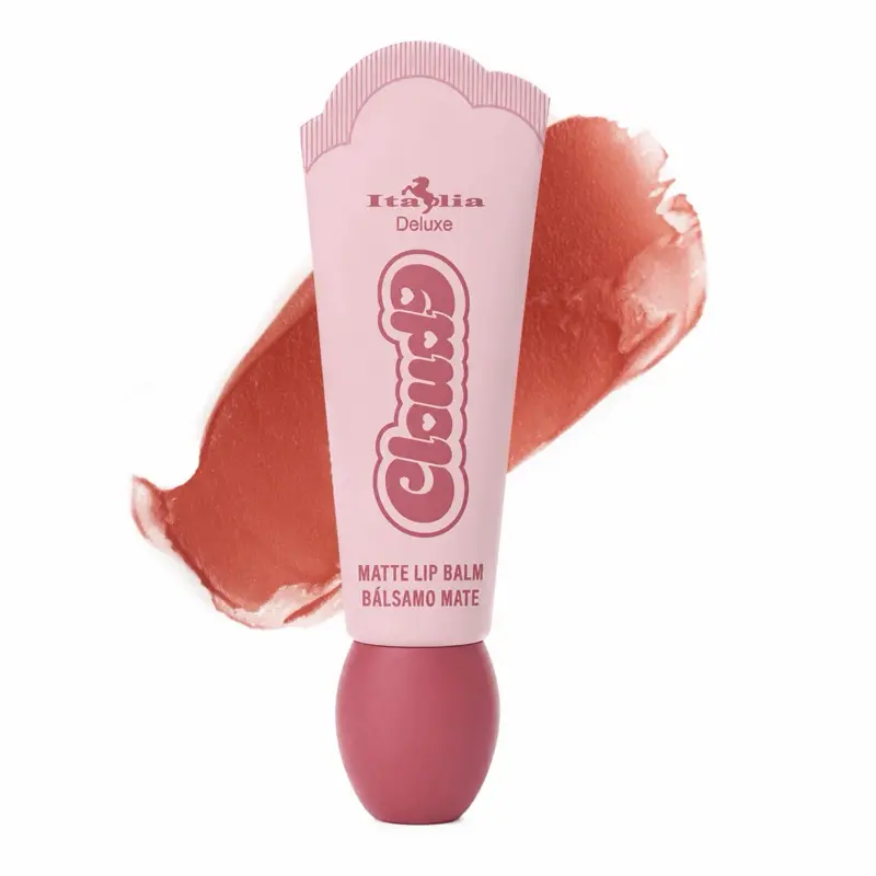 Italia Deluxe Cloud 9 Matte Lip Balm - Cosmetic Lip Care Moisturizer for All Skin Types to Hydrate