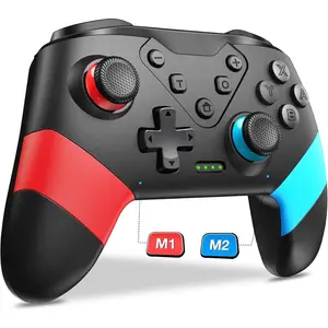 Switch Controller, Wireless Switch Controller for Switch/Switch Lite/Switch OLED, Extra Switch Controller with Paddles, Programmable Switch Control Remote Gamepad with Back Buttons,Wake-up,Turbo