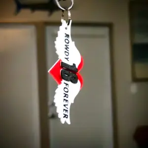 Rowdy Forever Kyle Busch Collectible Keychain