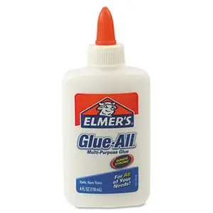 Elmer's E1322 Glue-All White Glue- Repositionable- 4 oz