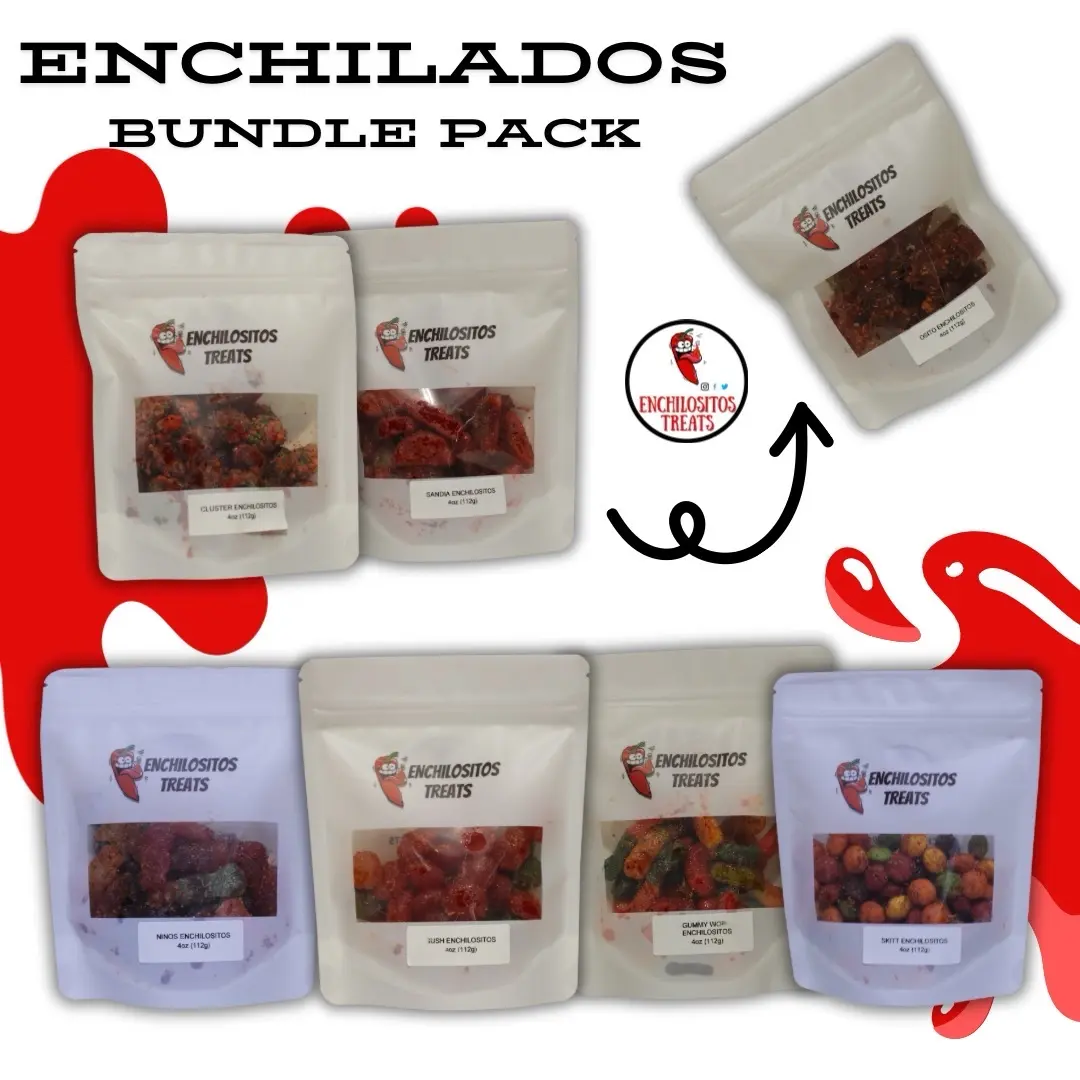 Crazy Deal Enchilado Candy Bundle 6 Pack Plus 1 Extra Sweet Snack Candies Spicy tiktok