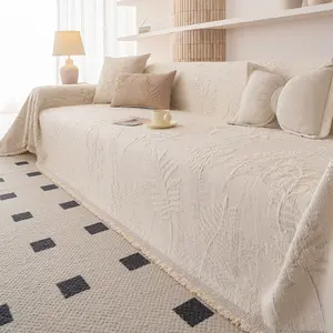 Ultra-Soft Waterproof Stretch Sofa Cover, Elastic Breathable Protector, Pet Friendly Home Decor, Reusable Furniture Cover, Washable Sofa Slipcover