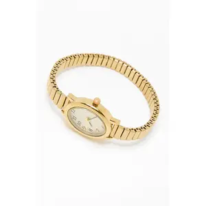 Pacsun Women's Gold Oval Metal Watch Pacsun Women's Gold Oval Metal Watch