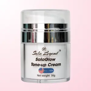 SalaGlow Tone-Up Skin Brightening Cream (30g) – Made in the USA – Daytime Nourishing Cream, Enhancing Skin Tone, Boosting Elasticity