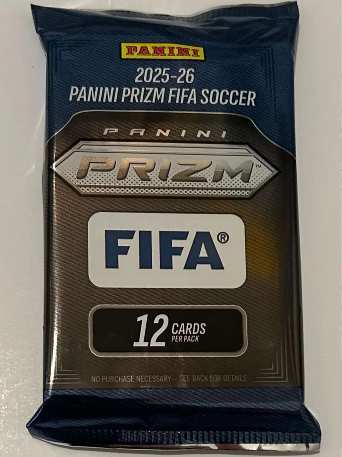 1 (ONE) Single Pack 2025-26 Panini Prizm FIFA Hobby PACK