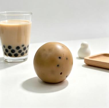Mochi Style Bubble Tea Soft Squeeze Ball – Boba Milk Tea Fidget Toy, Ultra Soft Slow Rising Sensory Stress Relief Toy, Brown Sugar/Strawberry/Taro Theme, Gift for Kids & Adults
