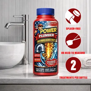 Household Drain Cleaner Powder for Sink, Shower & Tub | Home Drain Care