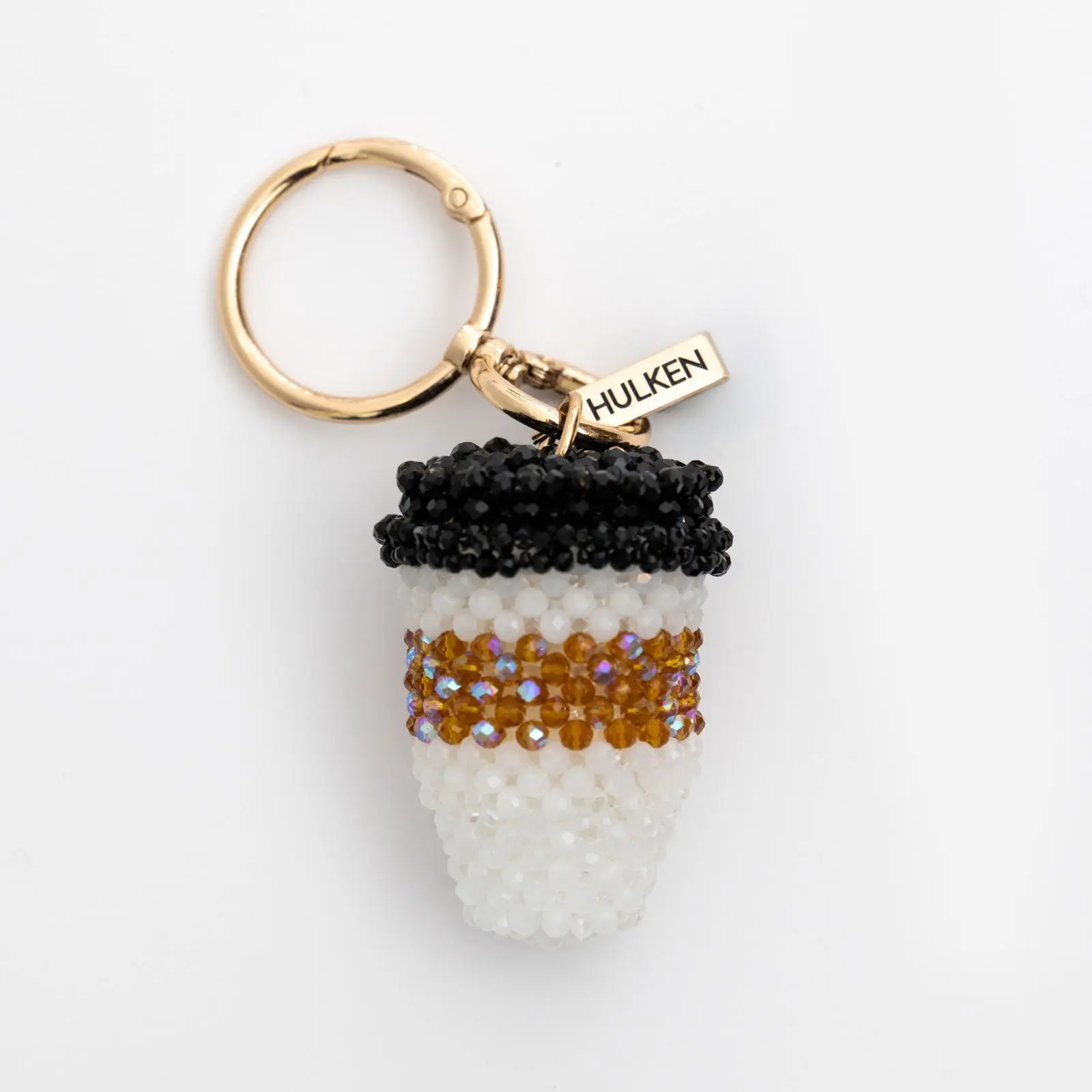 Susan Alexandra Schlep-mates Bag Charm- Cup of Coffee Keychain