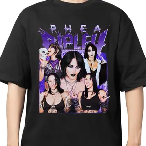 Rhea Ripley T-Shirt, Fashion Cotton, Full Colors, Full Sizes, For Men, For Women
