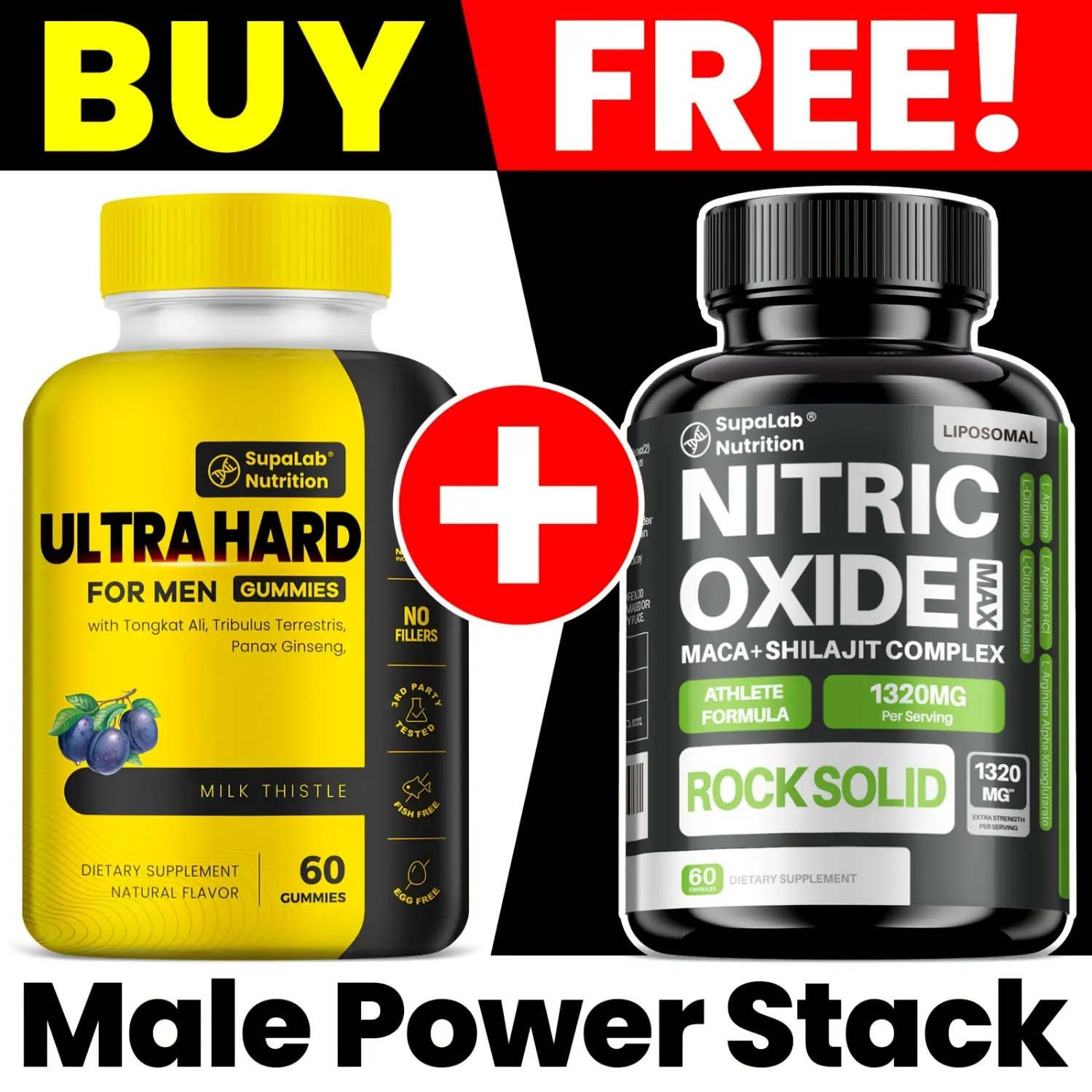 Tongkat Ali Gummies With Maca Ashwagandha L Arginine L Citrulline Tribulus Mens Wellness 60 Gummies