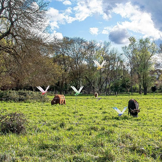 Outdoor Fake Dragonfly Rod Clip Garden Metal Dragonfly Clip 3D Dragonfly Garden Stakes Decor for Indoor & Outdoor Garden Creative Home Accessories Decorative Design（ 4 Pack）