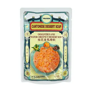 YAUSEN Osmanthus and Water Chestnut Drink 350g | Refreshing Summer Dessert | Sweet and Cooling Treat