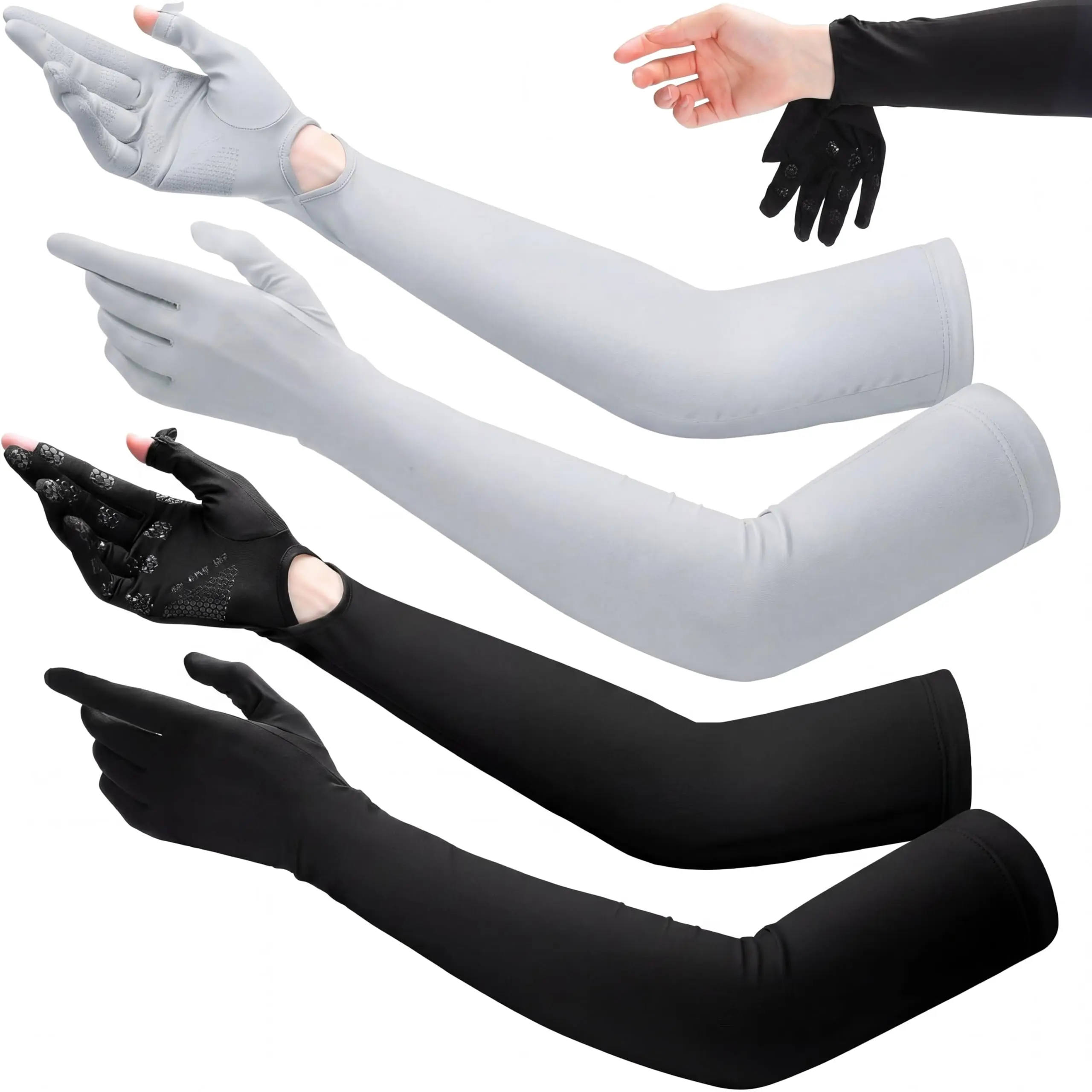 Light Gray, Black