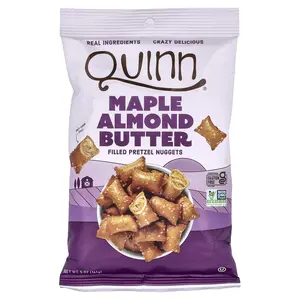 Quinn Snacks Filled Pretzel Nuggets, Maple Almond Butter, 5 oz (141 g)