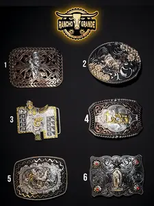 Hebillas Vaqueras Modernas / Western Belt Buckle