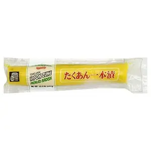 Takuan Ippon Zuke | Pickled Radish | Shirakiku - 12.3oz (Pack of 1)