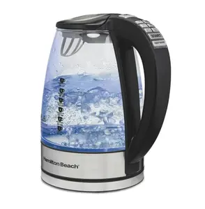 Temperature-Control Electric Glass Kettle, Tea & Water Kettle, 1.7L with Auto Shutoff and Ultra-Fast Heating