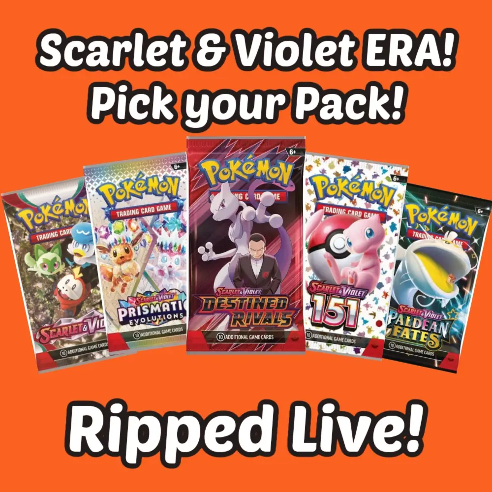 Pokemon: S&V ERA Booster Packs - Pick Your Packs!