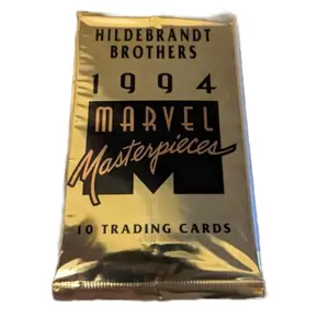Marvel- Hildebrandt Brothers 1994 Masterpieces Hobby Pack - (2 pack bundle)