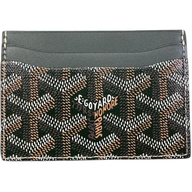 Goyard Saint Sulpice Card Wallet Khaki Saint-Honoré Exclusive GSH-019