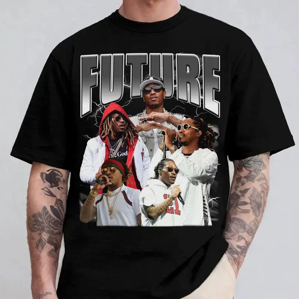 Future Graphic T-Shirt, Trap Music Rap Tee, Premium Cotton Apparel