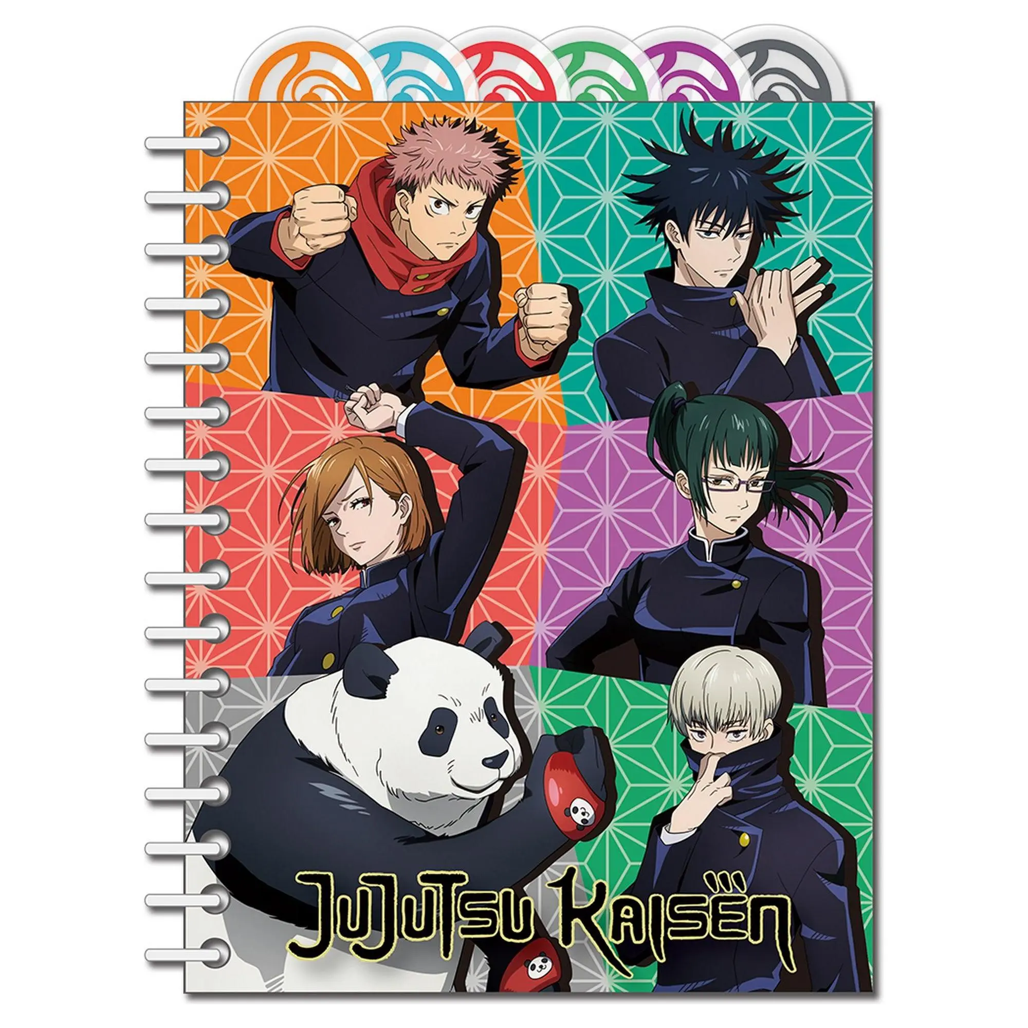Jujutsu Kaisen - Character Group Tabbed Notebook