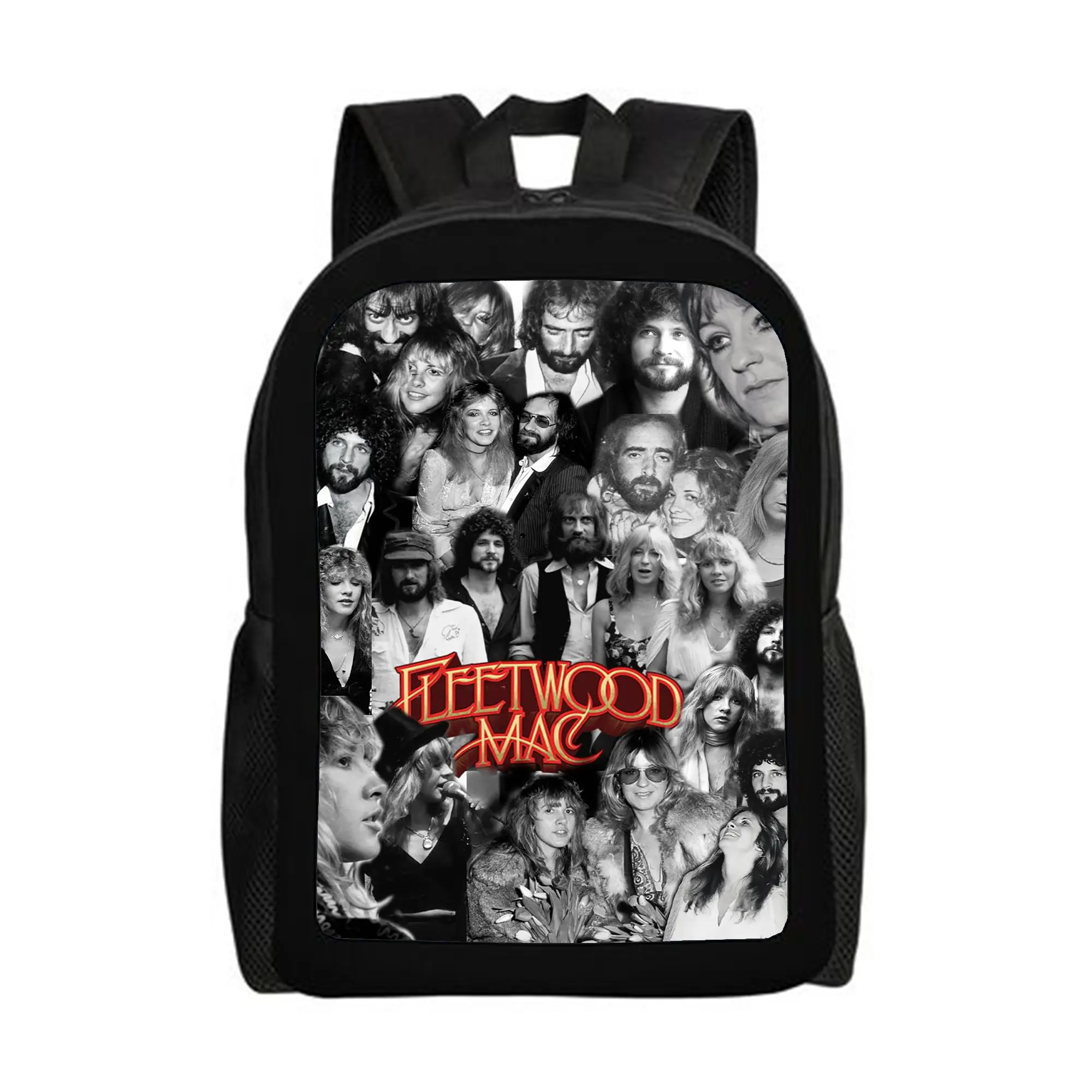 Fleetwood-Mac-Backpacks for Girls, Cute School Backpack, Aesthetic Bookbag for Teens, Lightweight Classic Backpack for Travel, Work, Picnic A-10