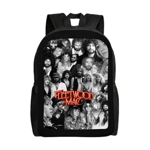 Fleetwood-Mac-Backpacks for Girls, Cute School Backpack, Aesthetic Bookbag for Teens, Lightweight Classic Backpack for Travel, Work, Picnic A-10