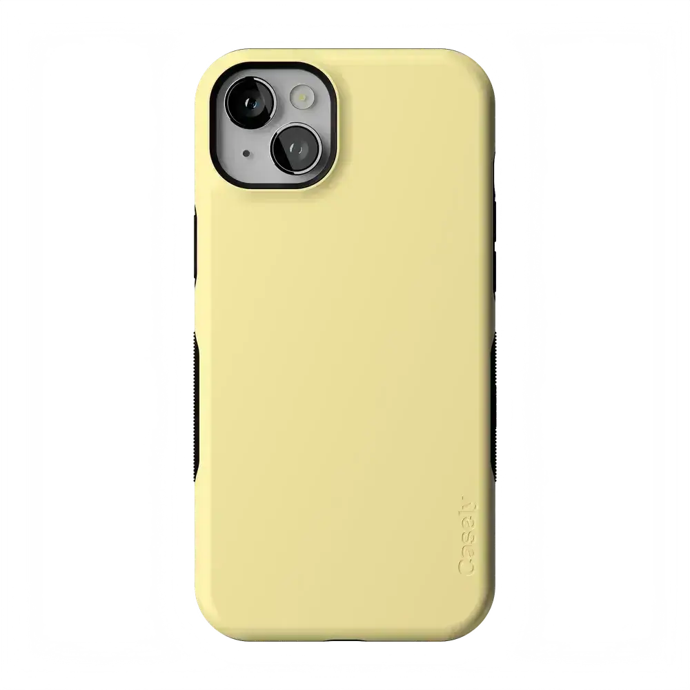 Casely iPhone 13 Case | Butter Me Up | Butter Yellow | Bold Protective Design | Compatible with MagSafe