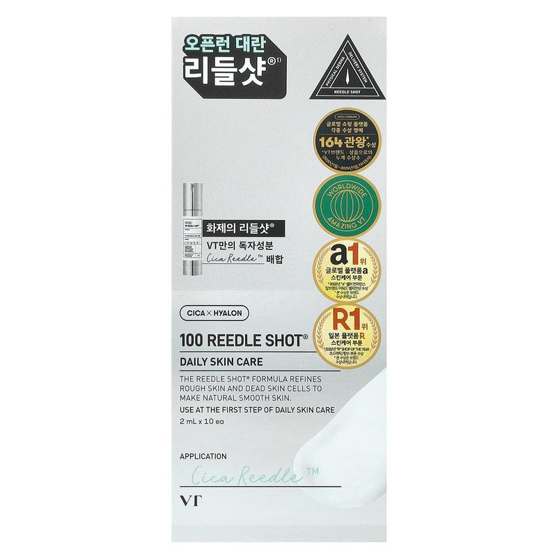 VT Cosmetics 100 Reedle Shot®, 10 Count, 2 ml Each