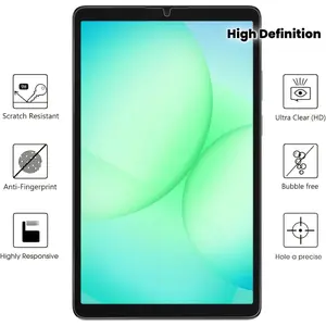 2-piece set suitable for Samsung A11 Tab A9 8.7-inch screen protector, high-definition tempered glass film