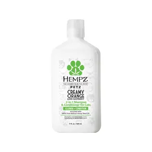 Petz Creamy Orange & Red Raspberry 2-in-1 Herbal Shampoo & Conditioner for Cats Petz Creamy Orange & Red Raspberry 2-in-1 Herbal Shampoo & Conditioner for Cats