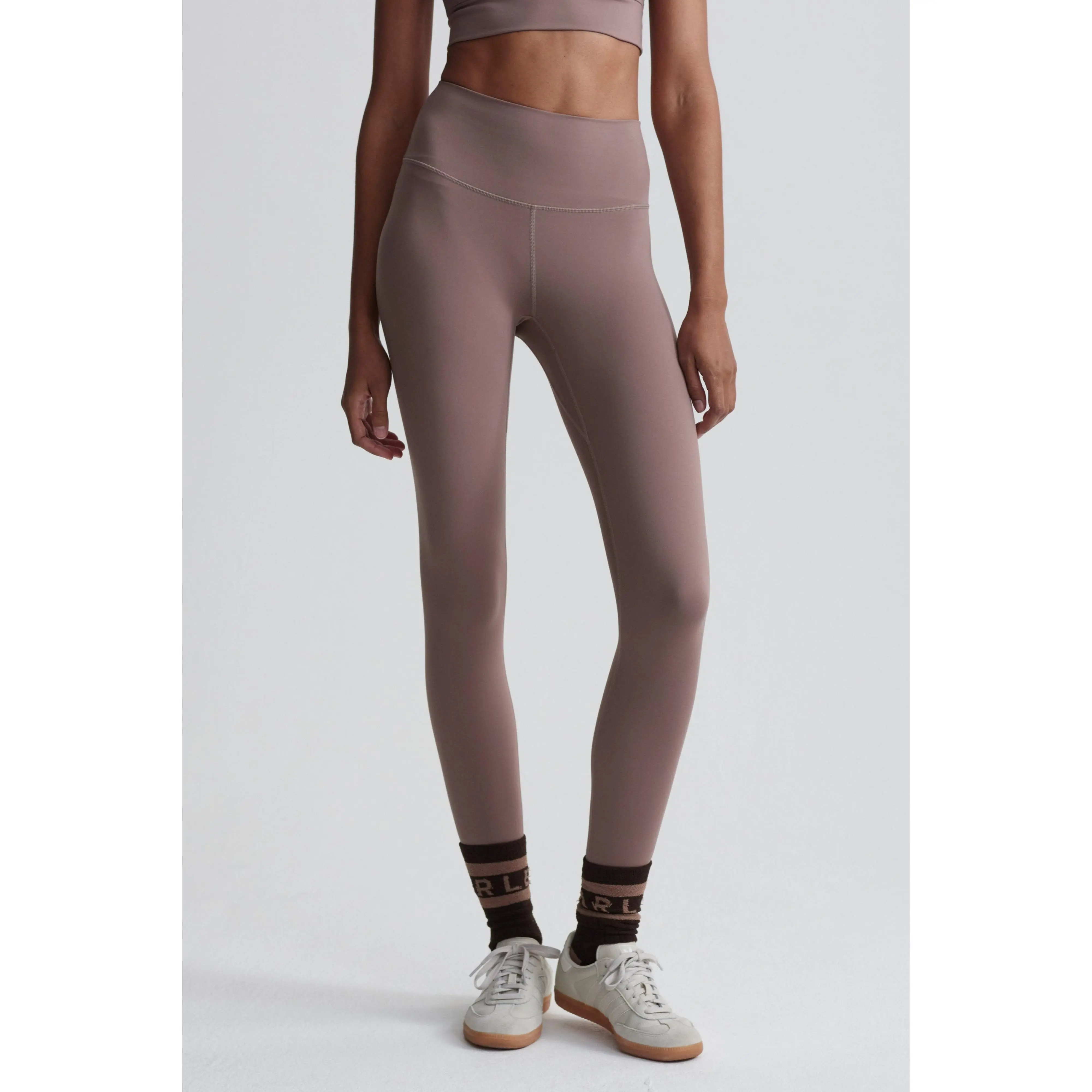 Freesoft High Rise Legging 25- Deep Taupe