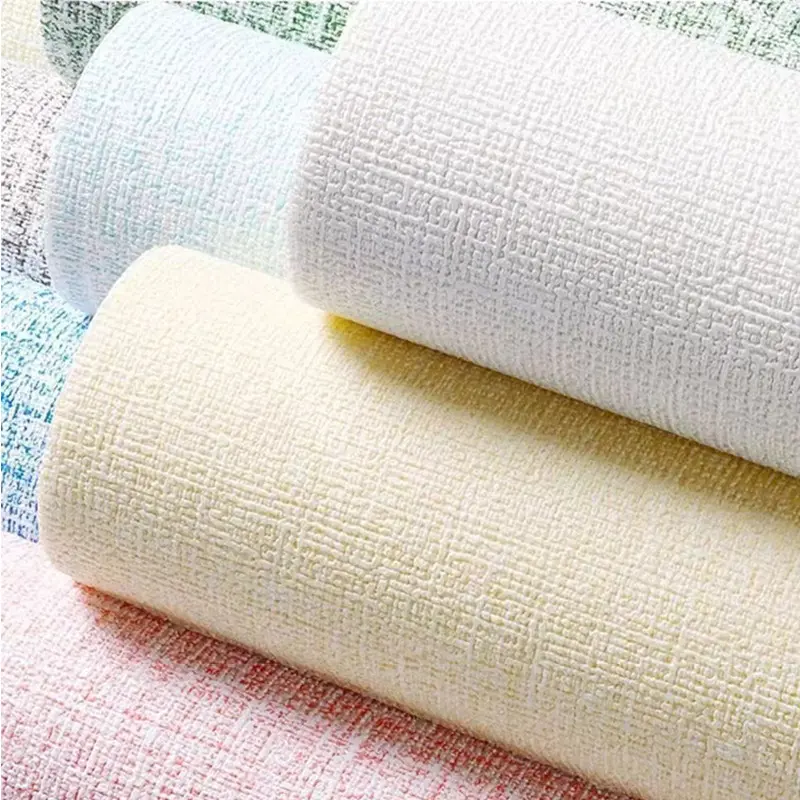 3D Thick Adhesive Wallpaper Roll, Peel Stick Wallpaper, Removable Insulation Wall Paper for Living Room Kitchen Bedroom, Beautiful Tear-Off Decoration