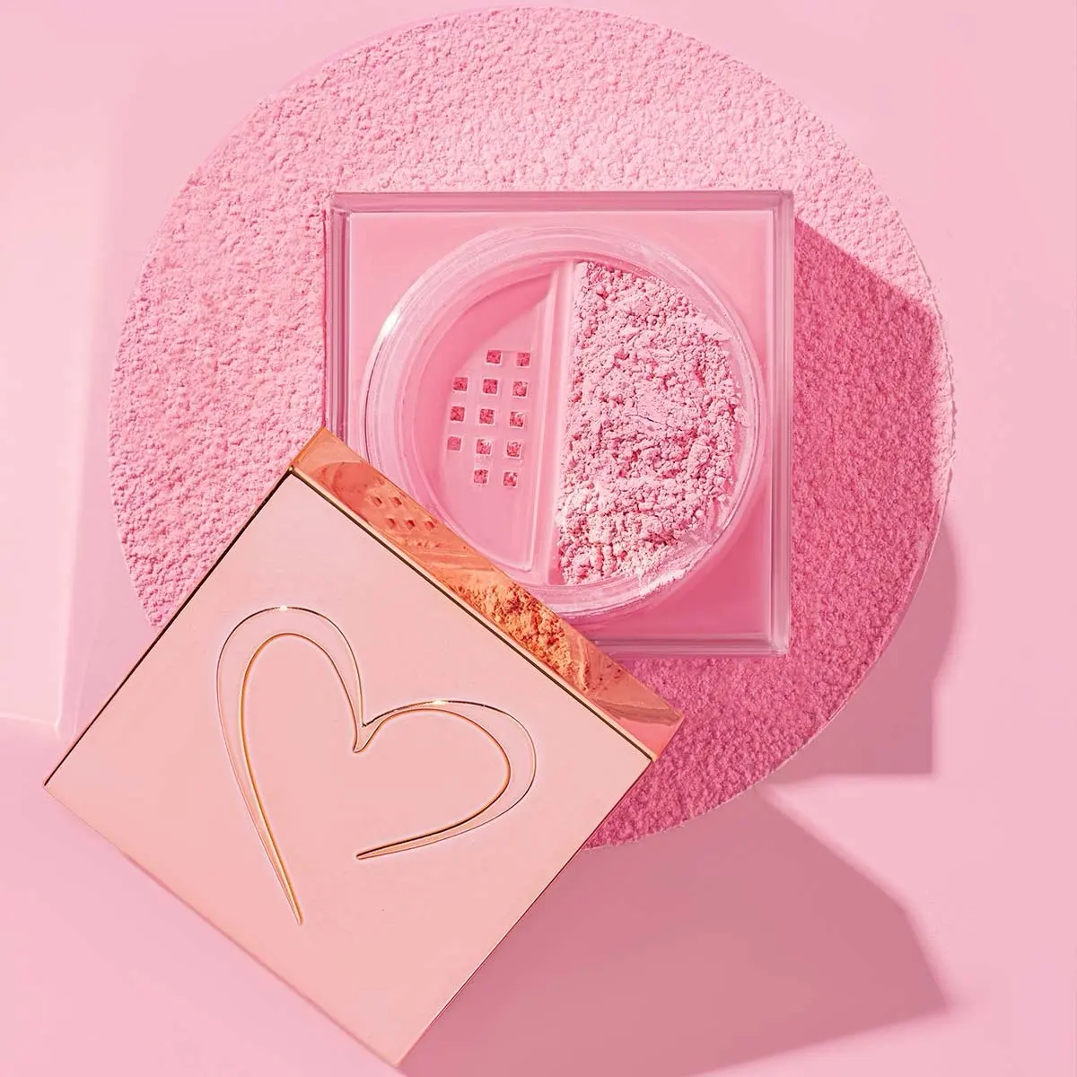 Pink Cloud Loose Setting Powder, Beauty Creations Makeup Cosmetic for Any, All Skin Types Pink Cloud Loose Setting Powder, Beauty Creations Makeup Cosmetic for Any, All Skin Types